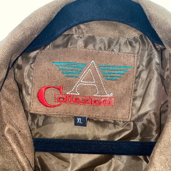 Armani Collezioni Faux Leather Jacket - Picture 5 of 5